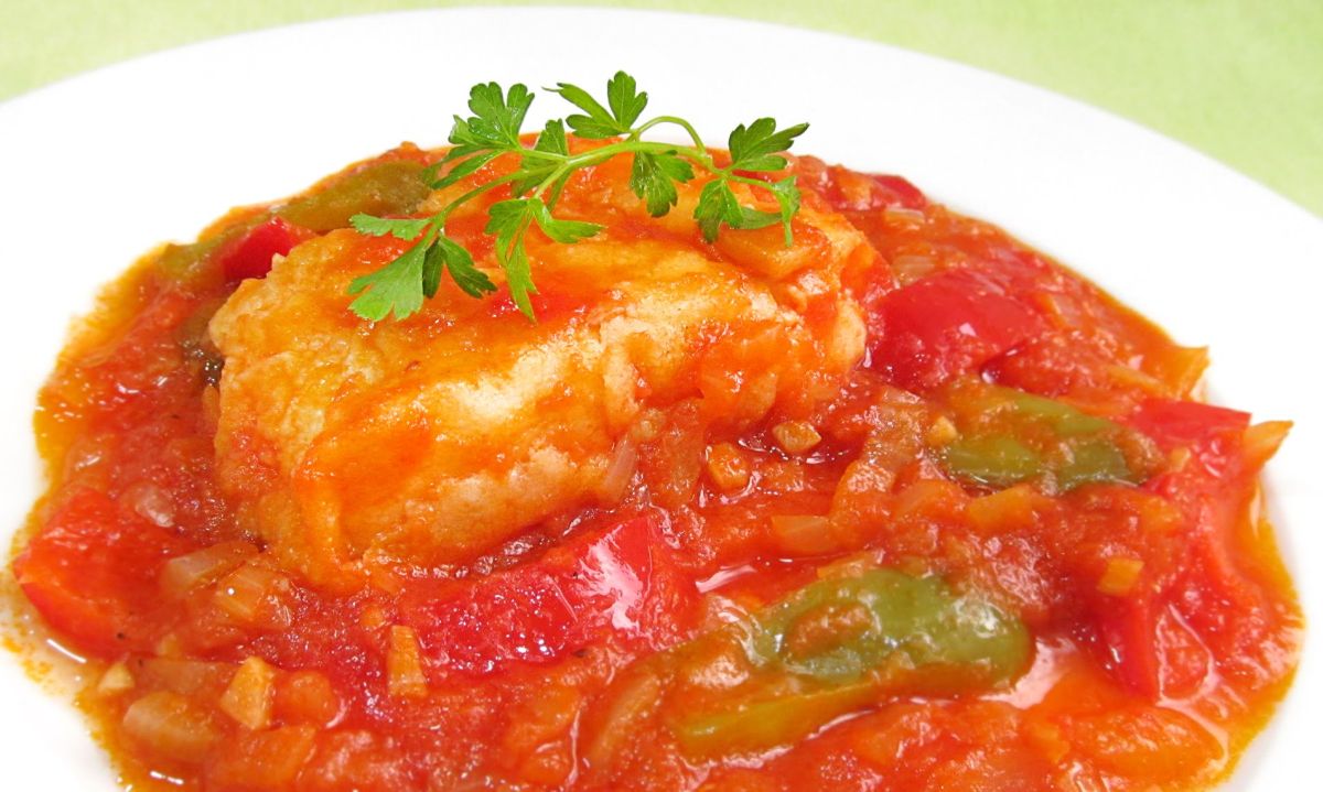 Recetas de bacalao fáciles: bacalao con tomate - Guia de Cocina Facil